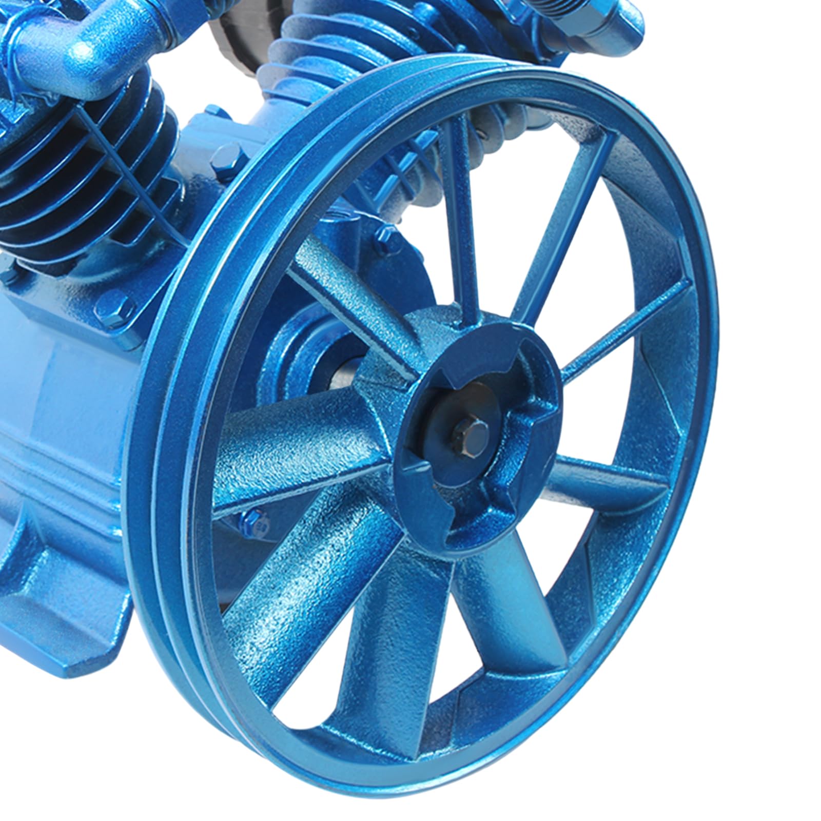 Amazon | 5.5HP エアコンプレッサーポンプヘッド、175PSI V型